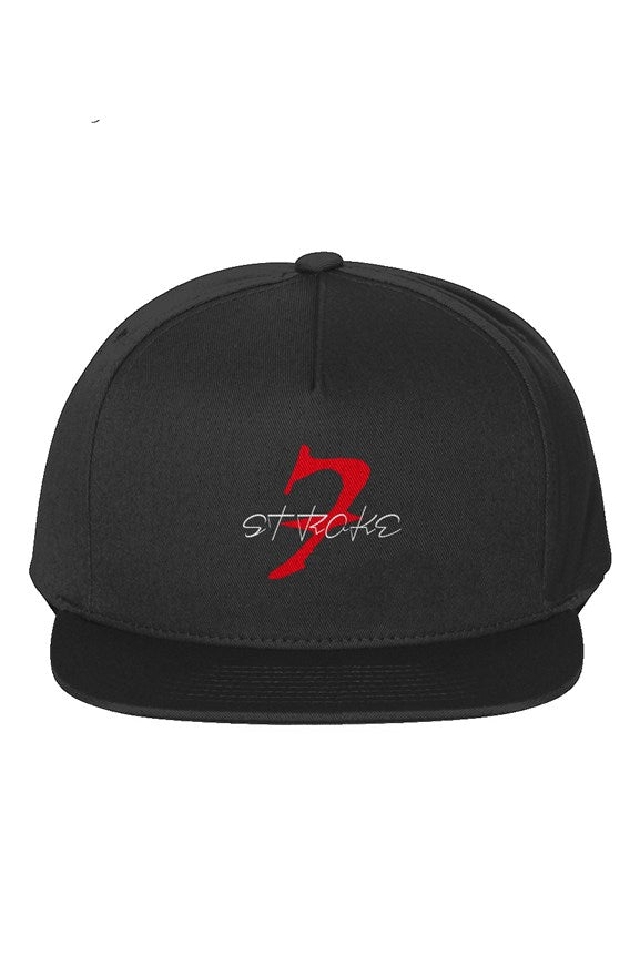 Stroke 7 Alt 5-Panel Cotton Twill Snapback Cap