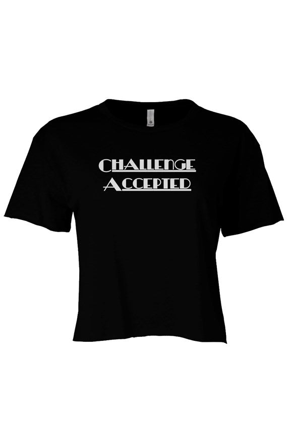 Challenge Accepted Womens Cali Crop
